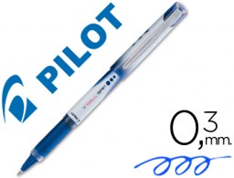 Bolígrafo roller Pilot V-ball Grip tinta azul 0,5 mm.